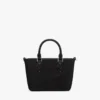 Aren Shopper aus recyceltem Nylon und Leder mit Monogramm-Print