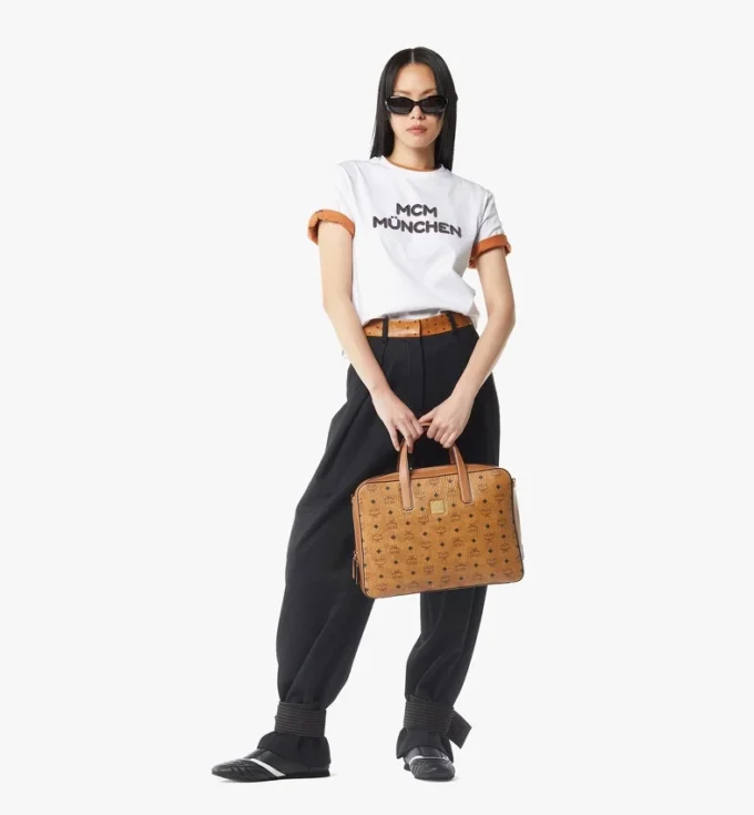 Aren Tote aus Visetos-Ledermix Aren Tote aus Visetos-Ledermix