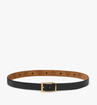 Aren Wende-Gürtel 1,3″ aus geprägtem Monogram-Leder