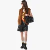 Aren Zip Hobo aus Econyl® und Leder mit Monogramm-Print Aren Zip Hobo aus Econyl® und Leder mit Monogramm-Print