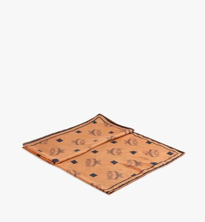 Bandana-Schal mit Monogramm-Print Bandana-Schal mit Monogramm-Print