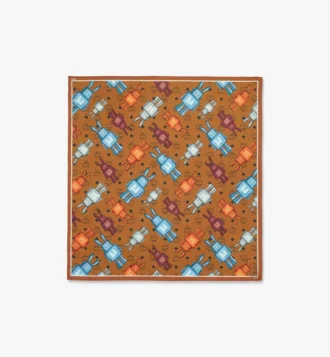 Bandana-Schal mit Rabot-Monogramm-Print