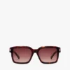 Übergroße quadratische Sonnenbrille Übergroße quadratische Sonnenbrille