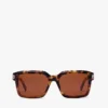 Übergroße quadratische Sonnenbrille Übergroße quadratische Sonnenbrille