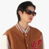 Übergroße quadratische Sonnenbrille Übergroße quadratische Sonnenbrille