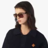 Übergroße quadratische Sonnenbrille Übergroße quadratische Sonnenbrille