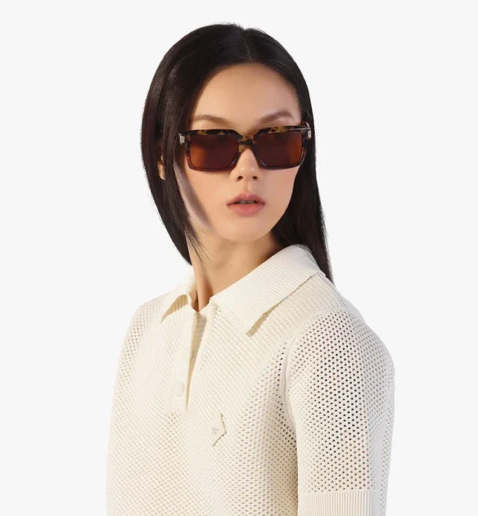 Übergroße quadratische Sonnenbrille Übergroße quadratische Sonnenbrille