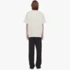 Bouclé-T-Shirt mit Logo-Patch Bouclé-T-Shirt mit Logo-Patch