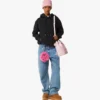 Dessau Drawstring-Tasche aus Maxi Monogram-Leder Dessau Drawstring-Tasche aus Maxi Monogram-Leder