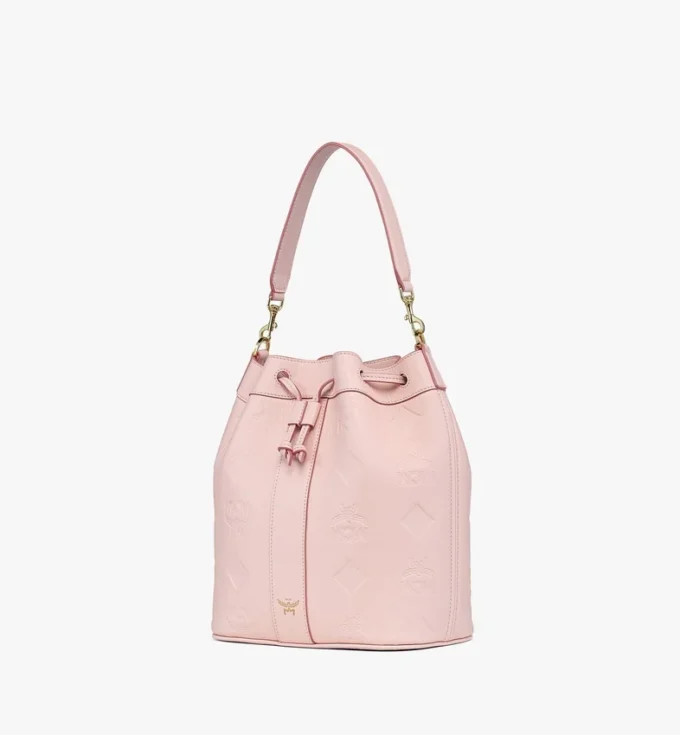 Dessau Drawstring-Tasche aus Maxi Monogram-Leder Dessau Drawstring-Tasche aus Maxi Monogram-Leder