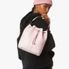 Dessau Drawstring-Tasche aus Maxi Monogram-Leder Dessau Drawstring-Tasche aus Maxi Monogram-Leder