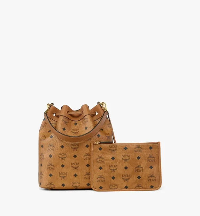 Dessau Drawstring-Tasche aus Visetos Dessau Drawstring-Tasche aus Visetos