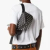 Diamant 3D-Gürteltasche aus Galactic Gala-Lammleder