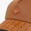 Diamond Cap aus Baumwolle und Leder mit Monogramm-Print Diamond Cap aus Baumwolle und Leder mit Monogramm-Print