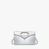 Diamond Tasche aus metallischem Spiegel-Leder