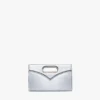 Diamond Tasche aus metallischem Spiegel-Leder