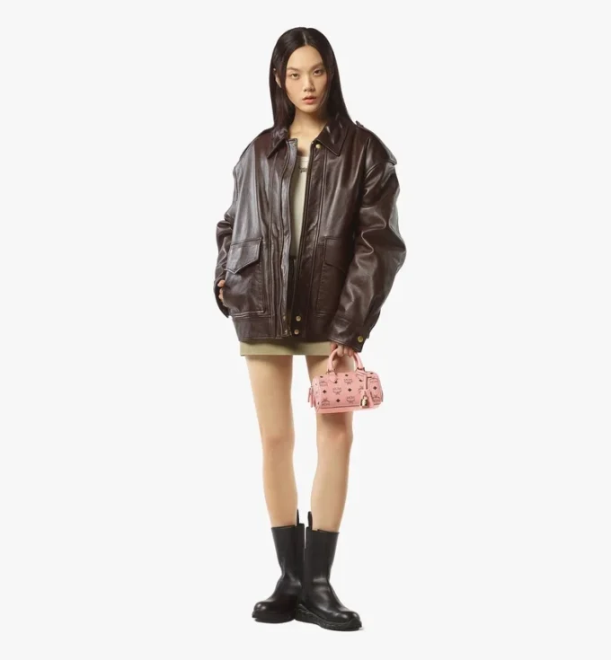 Ella Boston-Tasche aus Visetos Ella Boston-Tasche aus Visetos