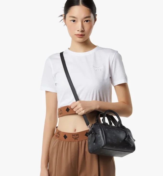 Ella Boston-Tasche aus Visetos Ella Boston-Tasche aus Visetos