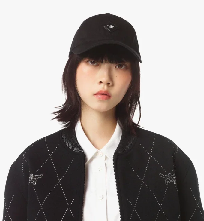 Essential Diamond Cap aus Baumwolltwill Essential Diamond Cap aus Baumwolltwill