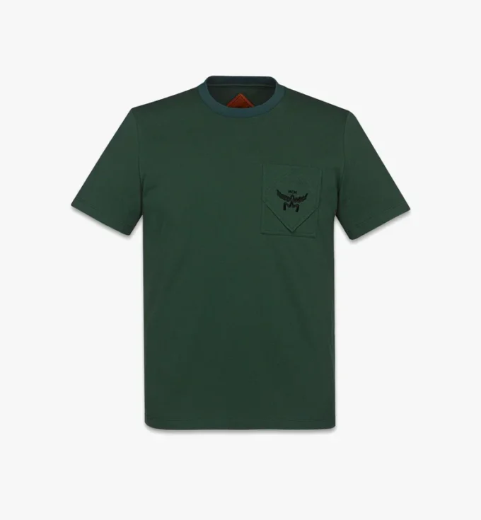 Essential Logo Pocket T-Shirt aus Bio-Baumwolle