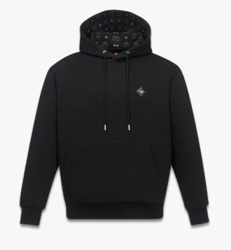 Essential Ponte-Hoodie mit Logo-Patch