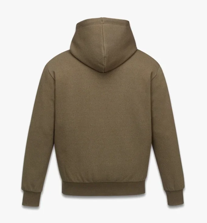Essential Ponte-Hoodie mit Logo-Patch Essential Ponte-Hoodie mit Logo-Patch