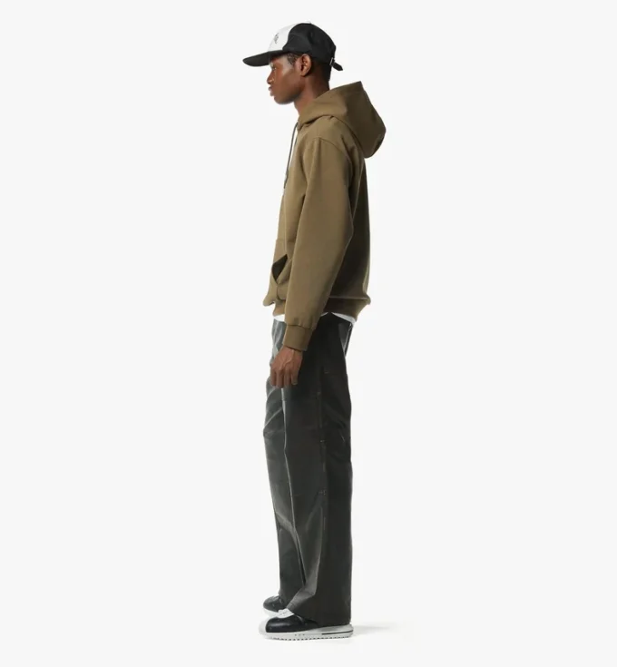 Essential Ponte-Hoodie mit Logo-Patch Essential Ponte-Hoodie mit Logo-Patch