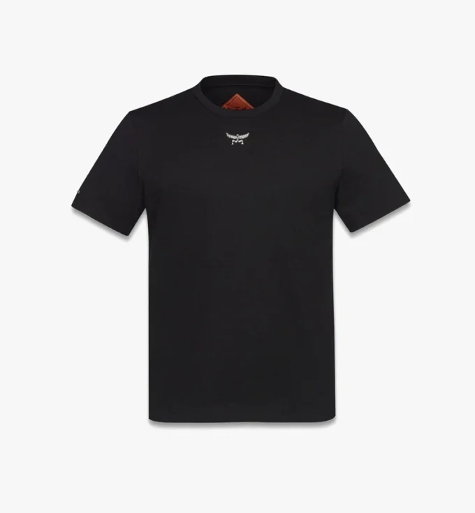 Essential T-Shirt mit Logo-Print aus Bio-Baumwolle