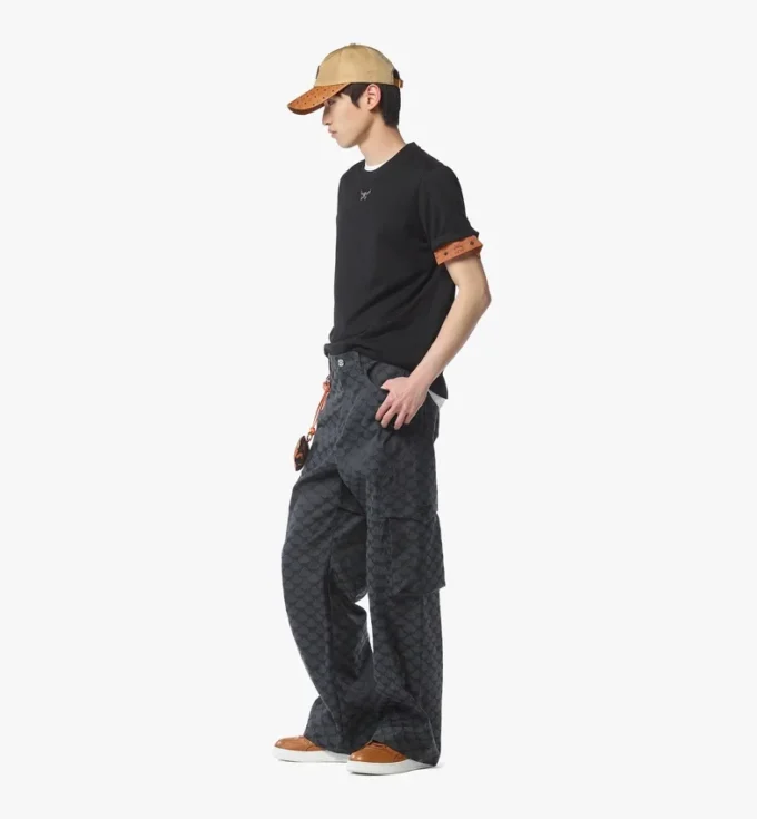 Essential T-Shirt mit Logo-Print aus Bio-Baumwolle