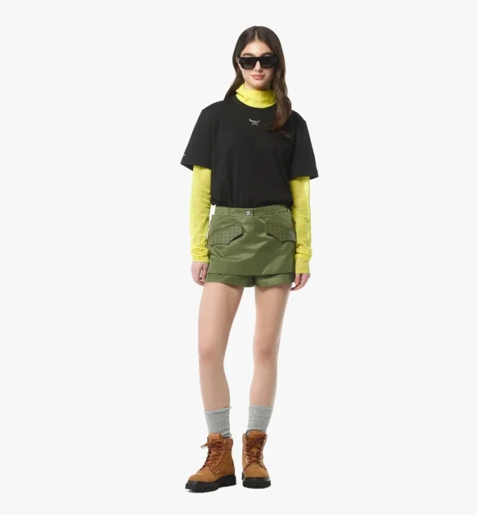 Essential T-Shirt mit Logo-Print aus Bio-Baumwolle