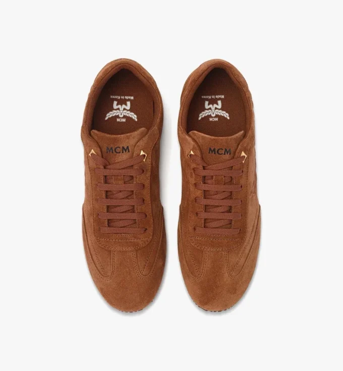 Federlite Sneaker aus Laurel-Wildleder