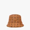 Gepolsterte Bucket Mütze aus Econyl® mit Monogram-Print Gepolsterte Bucket Mütze aus Econyl® mit Monogram-Print
