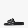 Gummi-Pantoletten mit Monogramm-Print Gummi-Pantoletten mit Monogramm-Print