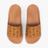 Gummi-Pantoletten mit Monogramm-Print Gummi-Pantoletten mit Monogramm-Print