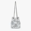 Himmel Beuteltasche aus Monogram-Leder mit Pailletten Himmel Beuteltasche aus Monogram-Leder mit Pailletten