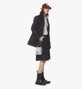 Himmel Beuteltasche aus Monogram-Leder mit Pailletten