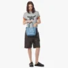 Himmel Shopper aus geprägtem Logo-Leder Himmel Shopper aus geprägtem Logo-Leder