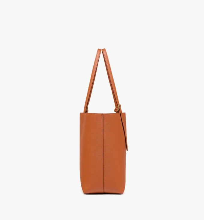 Himmel Shopper aus geprägtem Logo-Leder Himmel Shopper aus geprägtem Logo-Leder