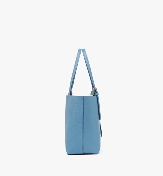 Himmel Shopper aus geprägtem Logo-Leder Himmel Shopper aus geprägtem Logo-Leder