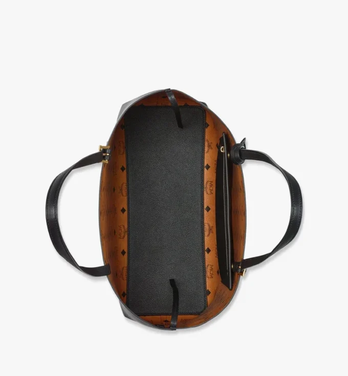 Himmel Shopper aus geprägtem Logo-Leder Himmel Shopper aus geprägtem Logo-Leder