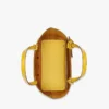Himmel Shopper aus geprägtem Logo-Leder