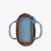 Himmel Shopper aus geprägtem Logo-Leder Himmel Shopper aus geprägtem Logo-Leder