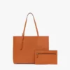 Himmel Shopper aus geprägtem Logo-Leder Himmel Shopper aus geprägtem Logo-Leder