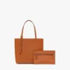 Himmel Shopper aus geprägtem Logo-Leder Himmel Shopper aus geprägtem Logo-Leder