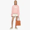 Himmel Shopper aus geprägtem Logo-Leder Himmel Shopper aus geprägtem Logo-Leder