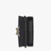 Himmel-Umhängetasche aus Leder mit Monogramm-Pailletten Himmel-Umhängetasche aus Leder mit Monogramm-Pailletten