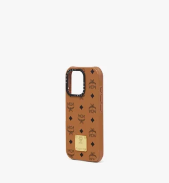 iPhone 16 Pro MCM x Casetify Messingplatte Bioveg iPhone-Hülle