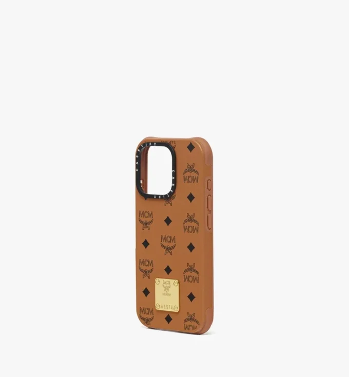 iPhone 16 Pro MCM x Casetify Messingplatte Bioveg iPhone-Hülle iPhone 16 Pro MCM x Casetify Messingplatte Bioveg iPhone-Hülle