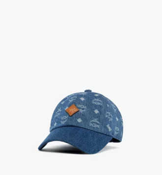 Klassische Kappe aus Monogram-Denim-Jacquard Klassische Kappe aus Monogram-Denim-Jacquard