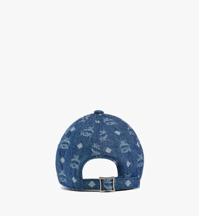 Klassische Kappe aus Monogram-Denim-Jacquard Klassische Kappe aus Monogram-Denim-Jacquard